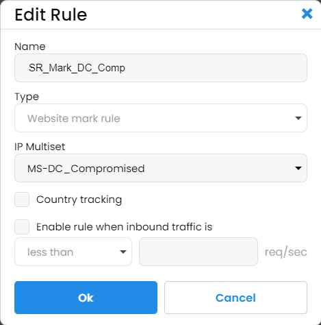 Website Mark Rule